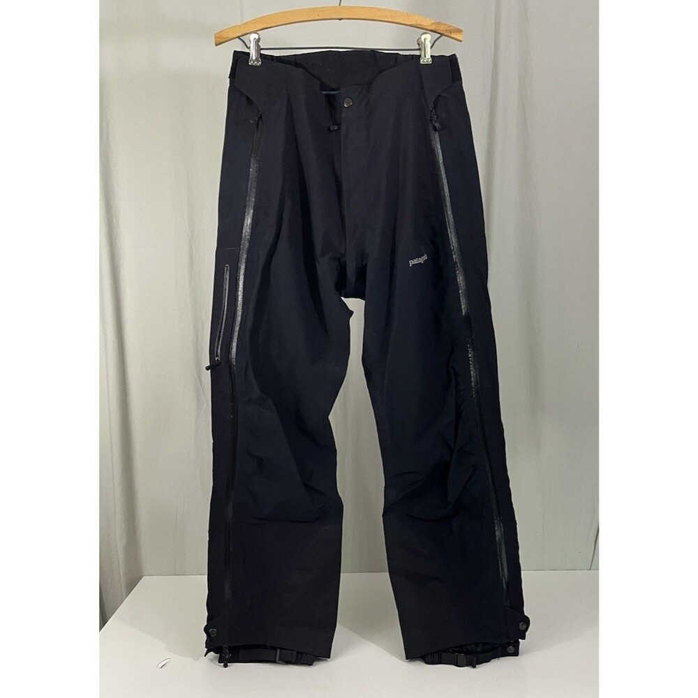 Patagonia CSS Composite Seam System Ski Snowboard Pants Black Womens 12 Gorpcore